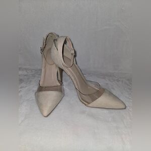 Wild Diva Beige Stiletto Heels